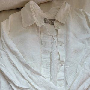 Everlane relaxed linen button down shirt